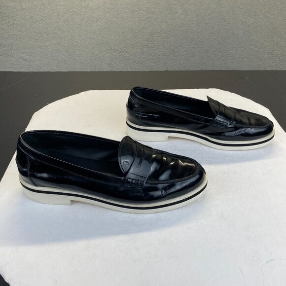 TOD’S Women's Leather Driving Loafer Pebble Size 38 1/2‎ US - Picture 8 of 10